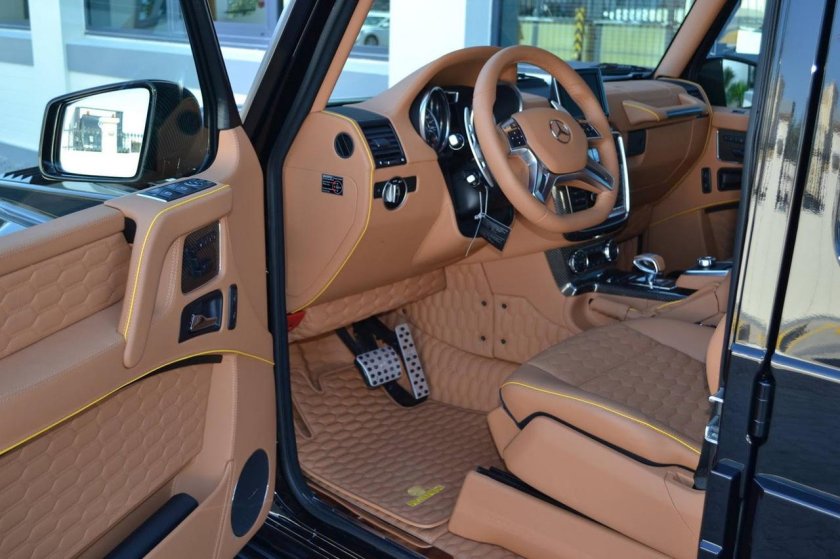 Мерседес Гелендваген Брабус салон