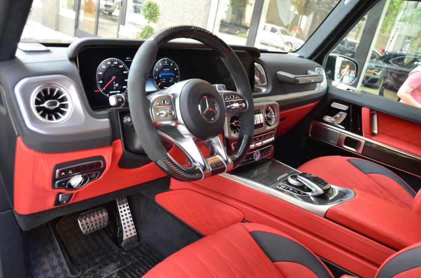 Mercedes Benz g63 AMG салон