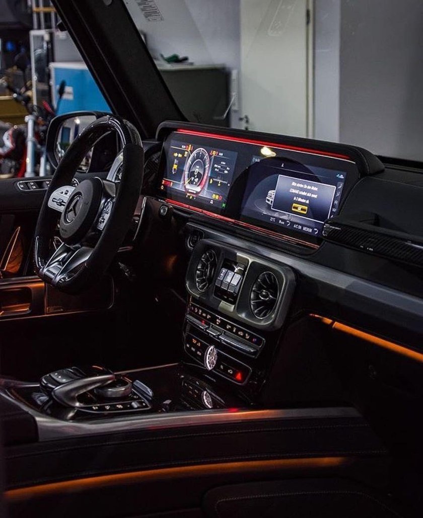 Мерседес АМГ G 63 салон