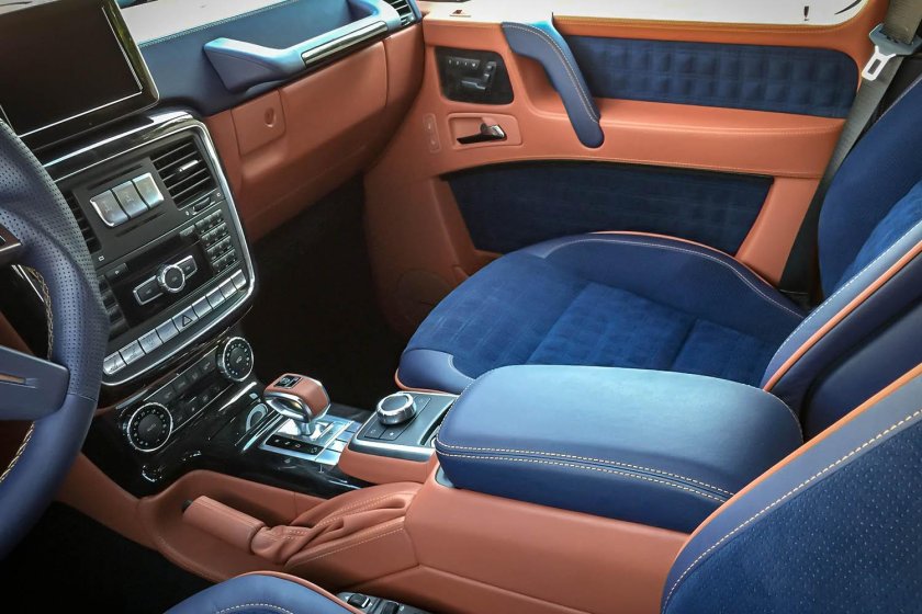 Гелендваген Брабус 2022 салон