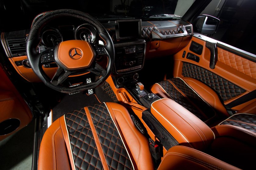 Mercedes Benz g65 Brabus салон
