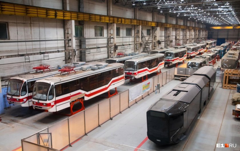 Уралтрансмаш трамвай цех