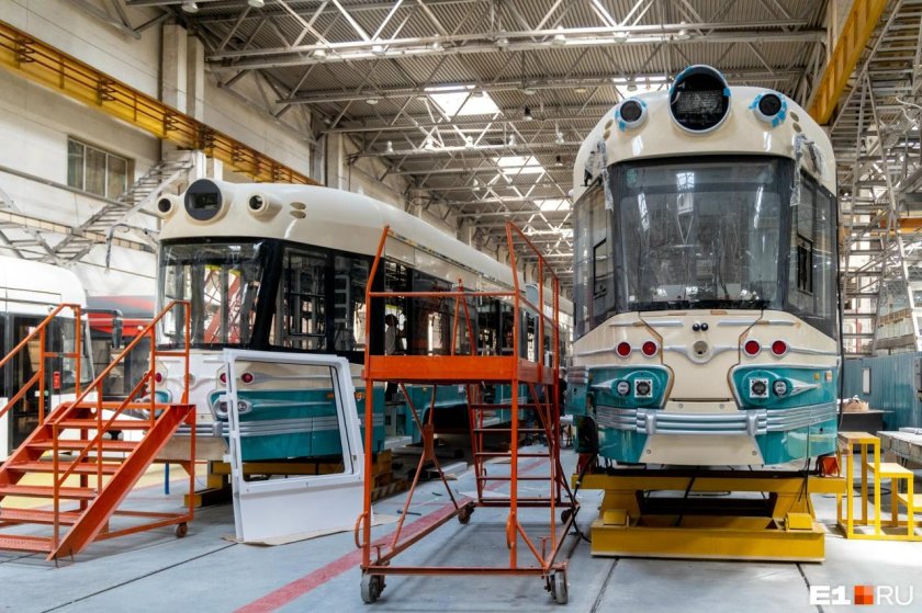 Ретро трамвай уралтрансмаш для санкт петербурга