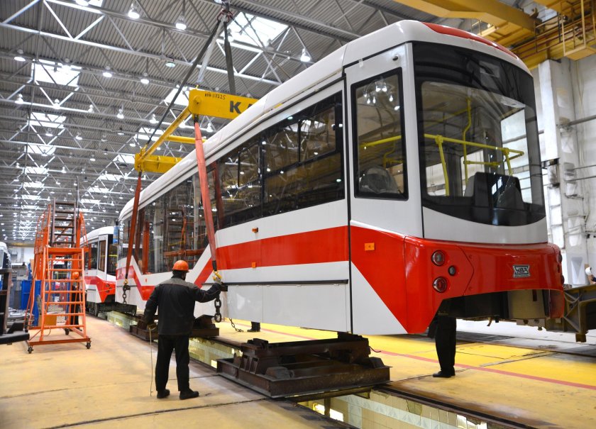 Новый трамвай в Екатеринбурге Уралтрансмаш