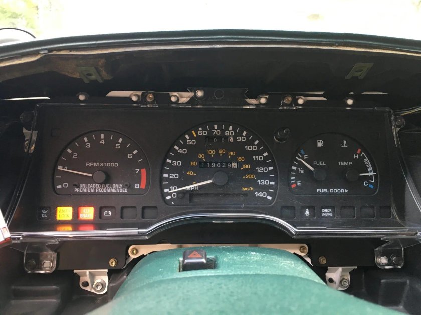 Форд Таурус 1993 приборная панель