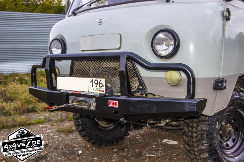 Силовой бампер риф УАЗ 452