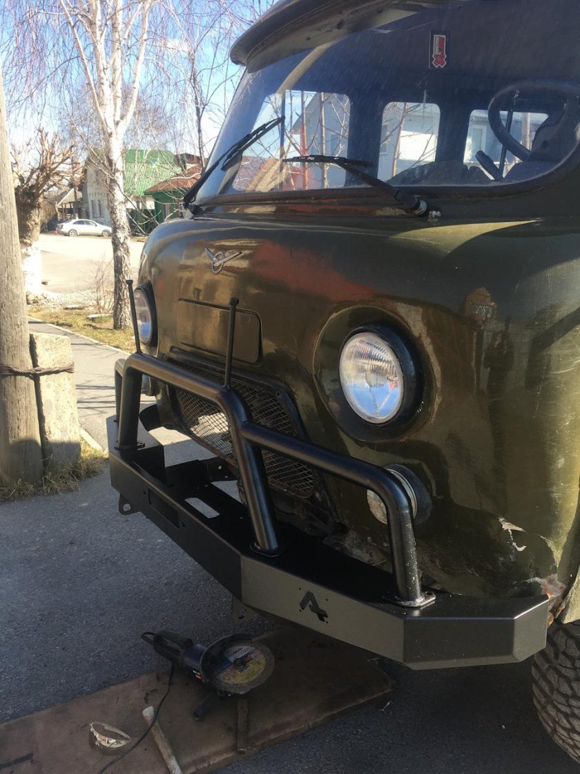 Силовой бампер УАЗ 3303