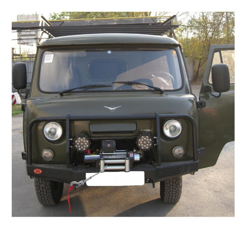 Силовой бампер УАЗ 452