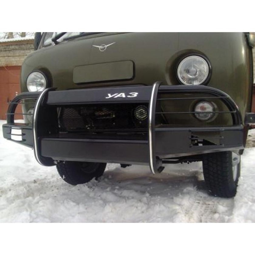 Силовой бампер УАЗ 452