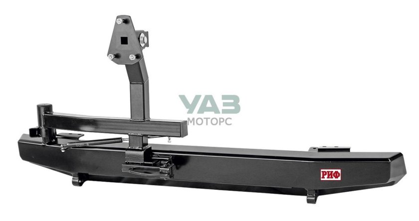 Задний силовой бампер на УАЗ Хантер