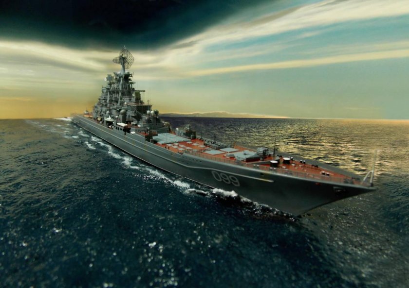 Ракетный крейсер Петр Великий