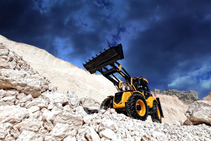 Экскаватор погрузчик cukurova 888