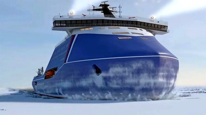 Атомный ледокол Лидер