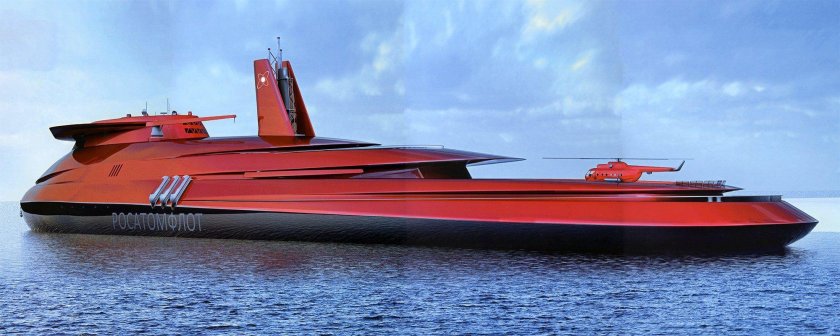 Атомный ледокол Лидер