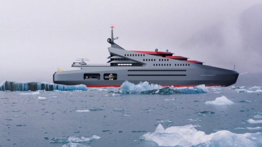 Ледокол россия новый