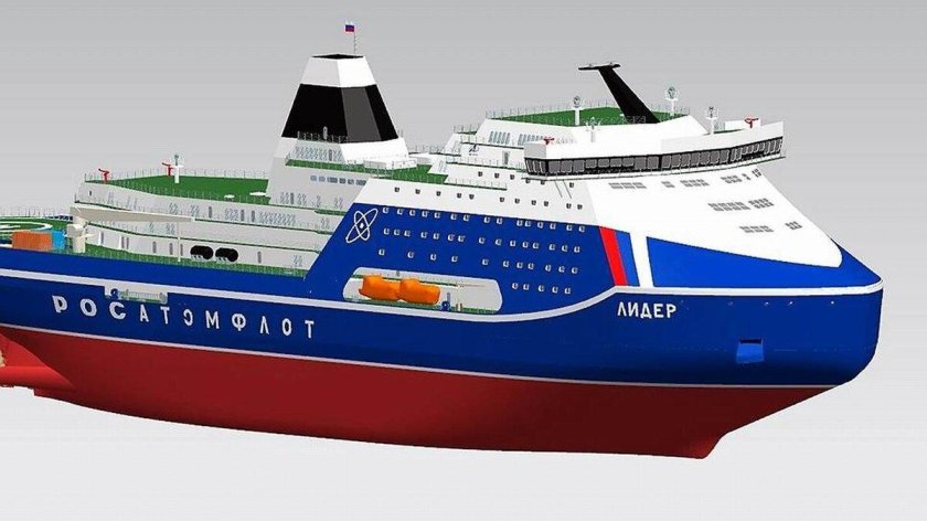 Ледокола «Россия» проекта 10510