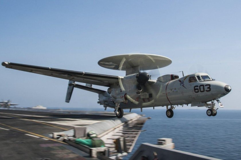 E-2c Hawkeye Carrier Launch