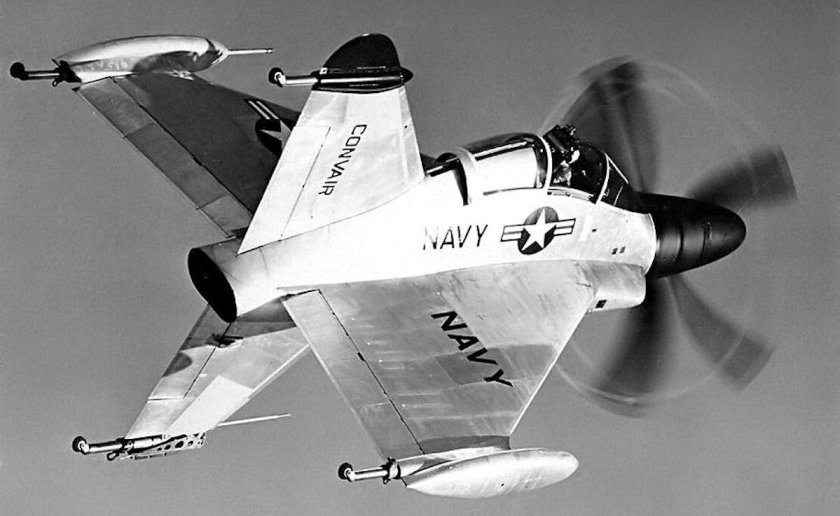 Самолёт СВВП - XFY-1 Pogo (Convair)