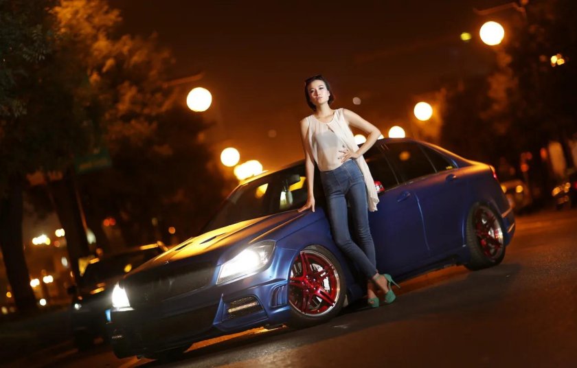 Фотосессия с машиной