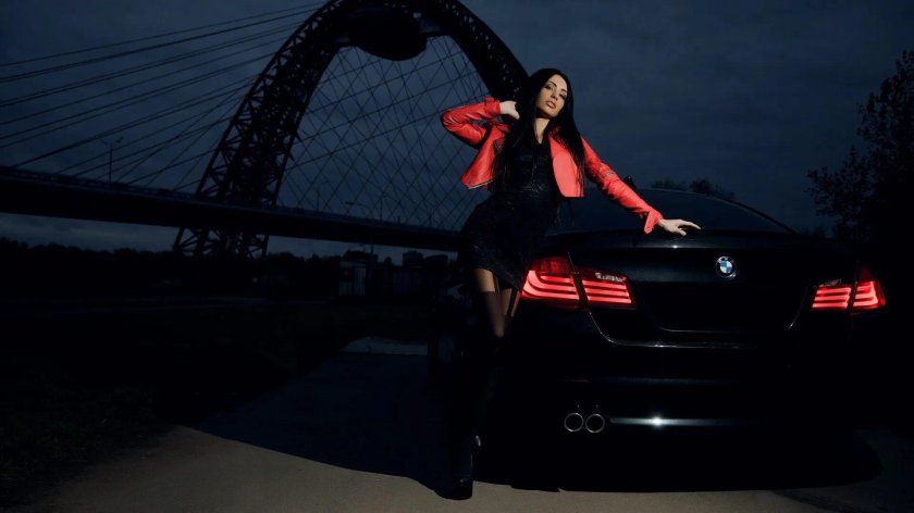 Фотосессия с машиной