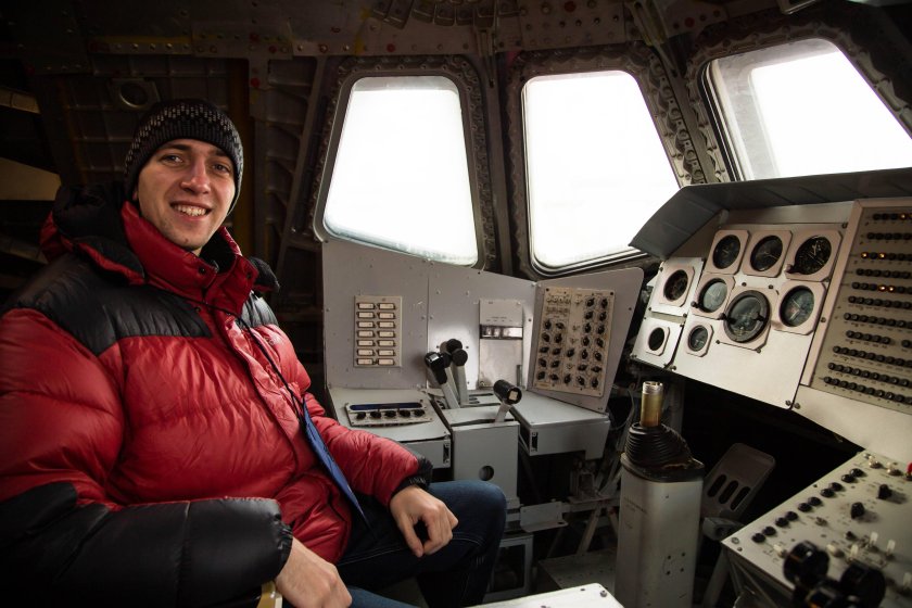 Буран кабина