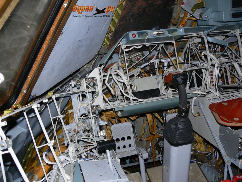 Шаттл Буран внутри