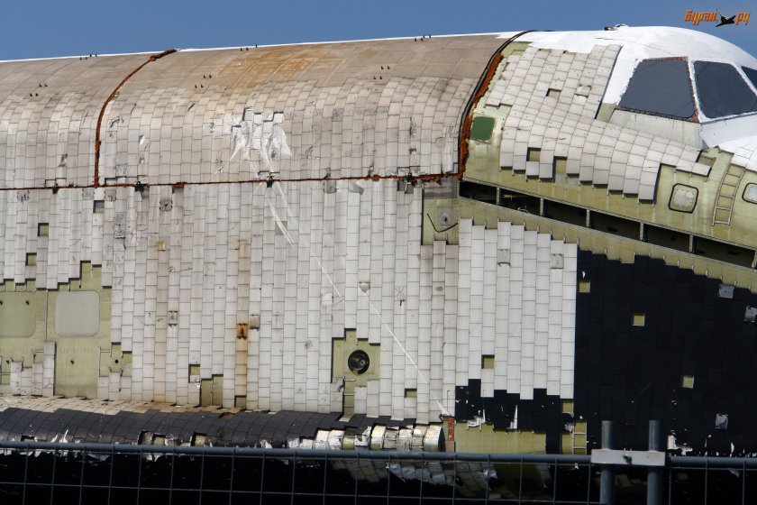 Шаттл Буран внутри