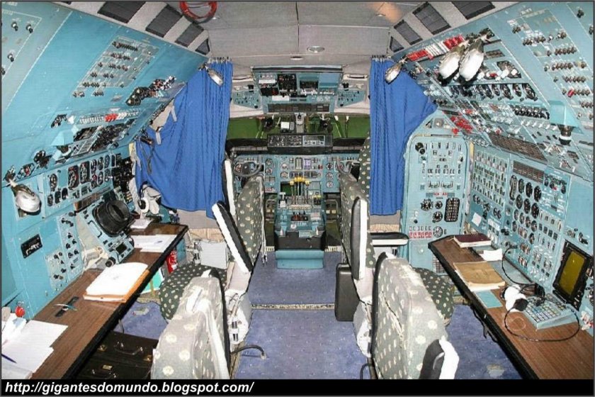 АН-225 Мрия кабина
