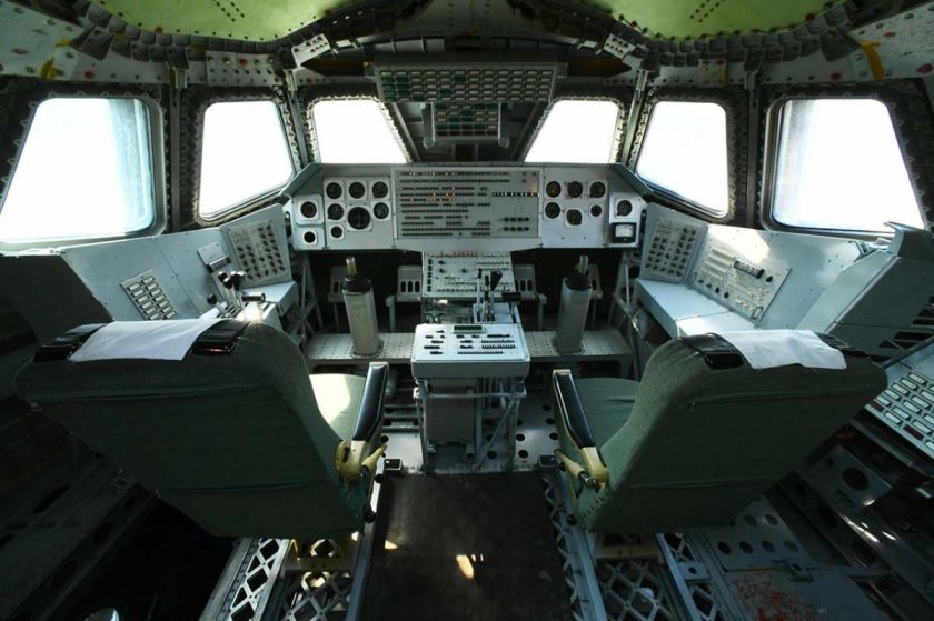 Шаттл Буран внутри