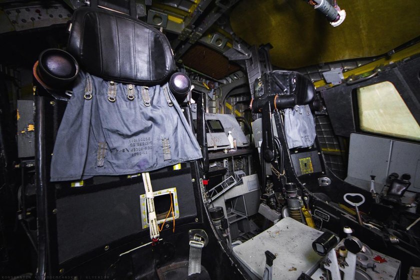 Кабина шаттла Буран