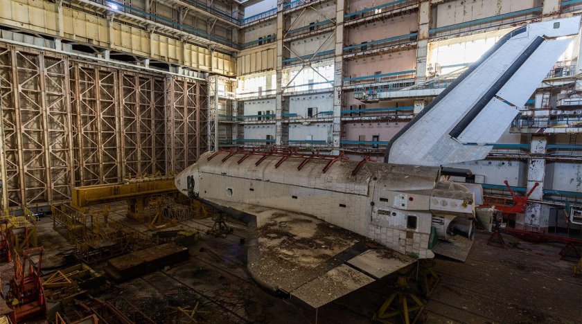 Байконур Буран ангар