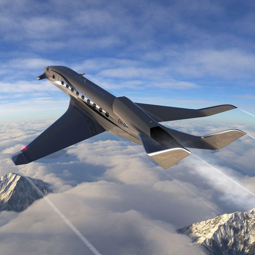 Футуристический истребитель