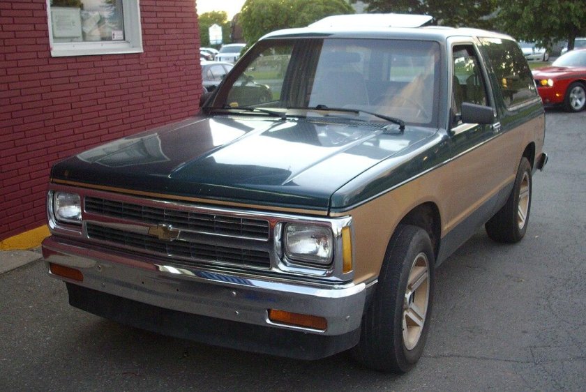 Шевроле блейзер s10