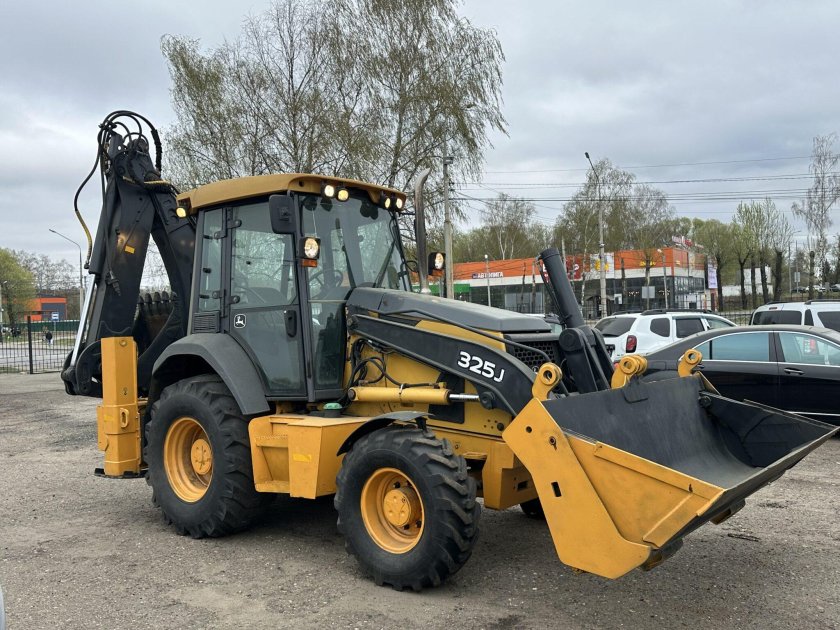 Джон дир экскаватор погрузчик 325