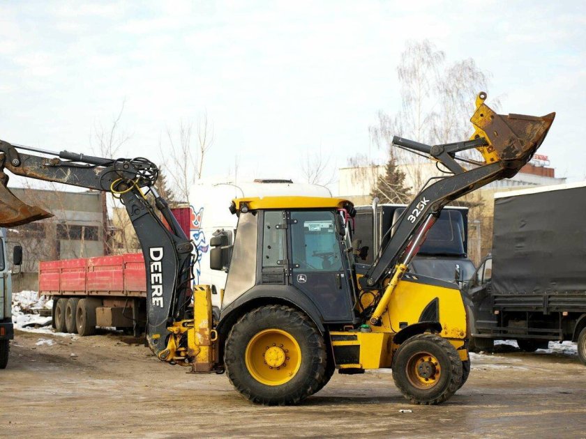 Услуги экскаватора погрузчика