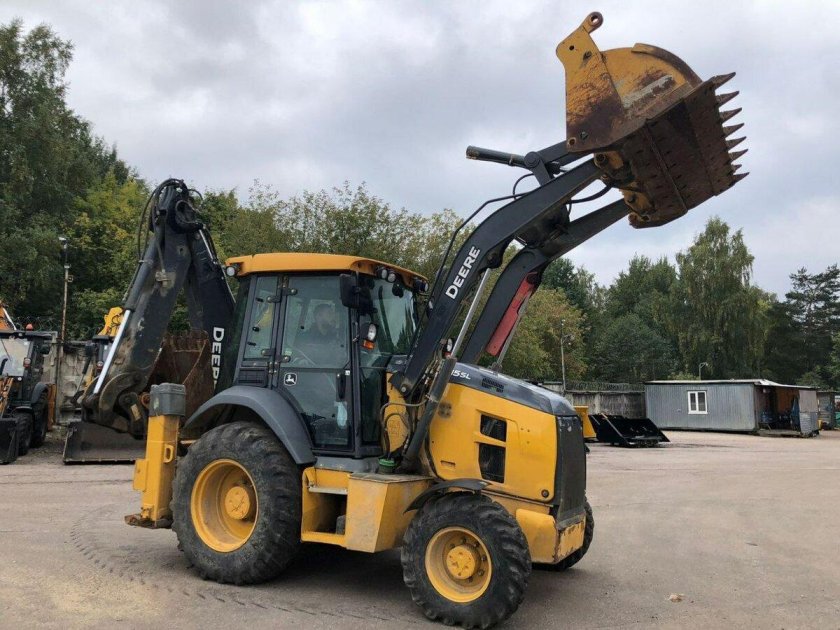 Экскаватор-погрузчик volvo bl71