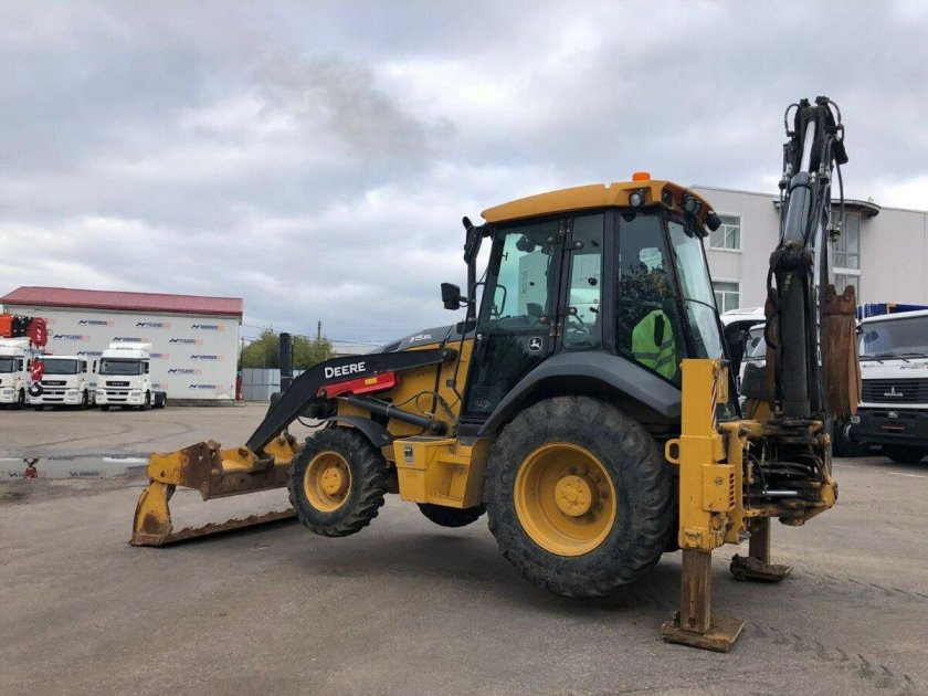 Экскаватор погрузчик john deere 325j