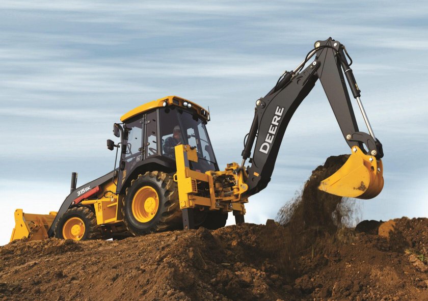 Экскаватор погрузчик John Deere 315 SL