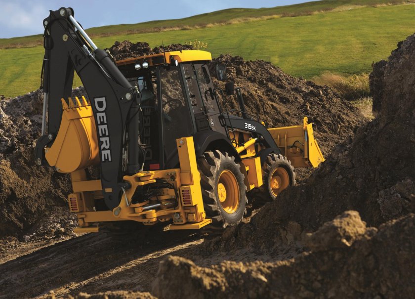 Экскаватор погрузчик John Deere 315 SL