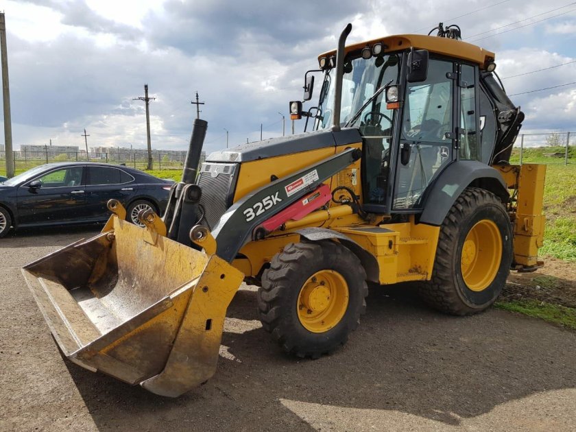Экскаватор погрузчик 325к