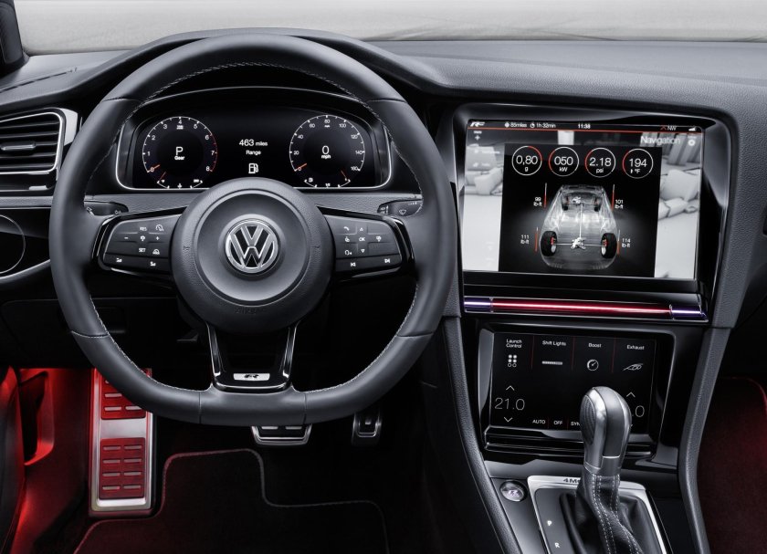 Фольксваген гольф 8 салон