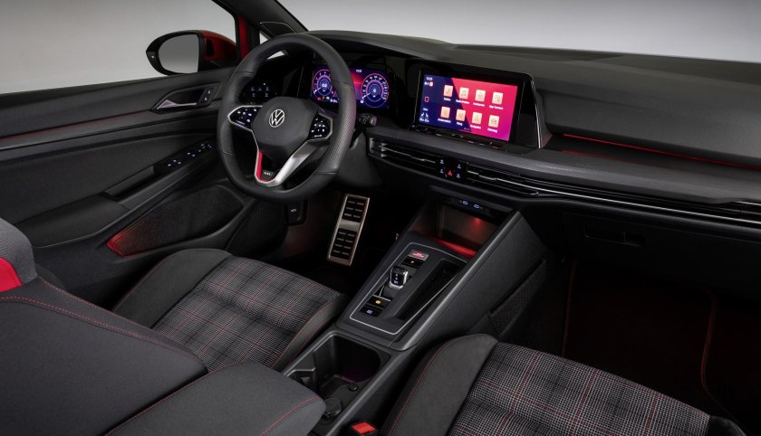 VW Golf GTI 2022 Interior