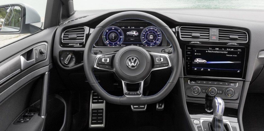 Гольф 7 gti салон