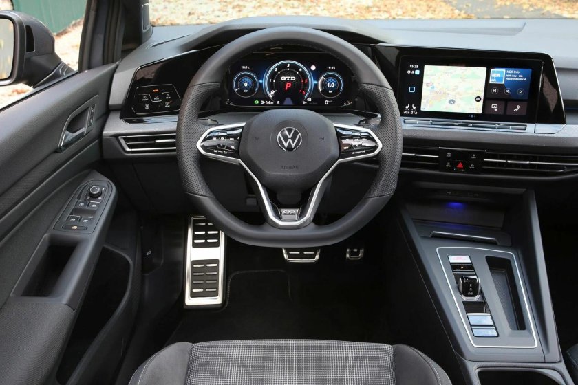 Golf GTI 2021 салон