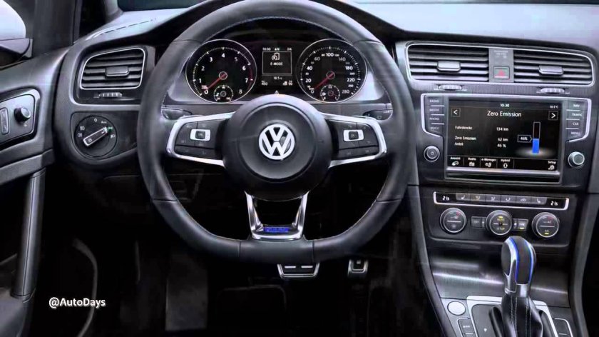 Фольксваген гольф 2015 салон