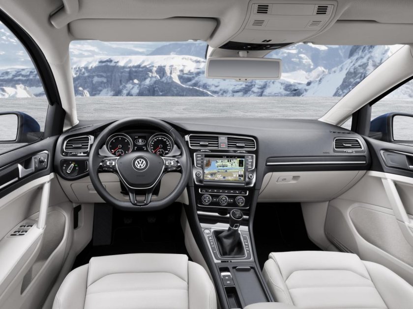 Фольксваген гольф 2017 салон