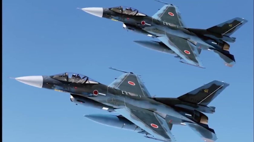 Японский истребитель Mitsubishi f2