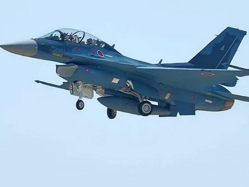 Японский истребитель Mitsubishi f2