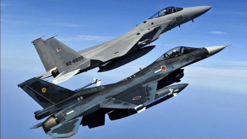 Mitsubishi f-2 ВВС Японии