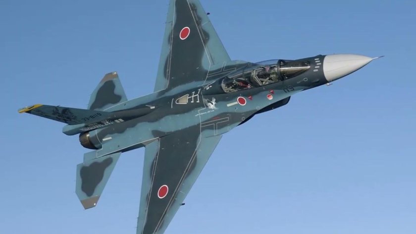 Mitsubishi f-2 истребитель